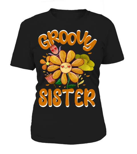 Groovy Sister Family Matching Vintage Family Women's T-Shirt