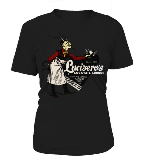 Vintage Detroit Italian Piano Bar Women's T-Shirt