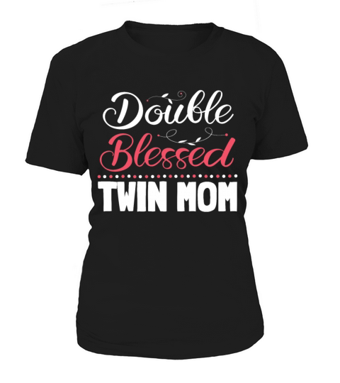 Womens Twin Mama Twin Mom to Be Pregnancy Women's T-Shirt