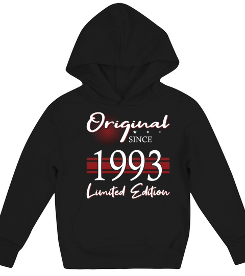 30th birthday vintage 1993 original since 1993 Kids Hoodie