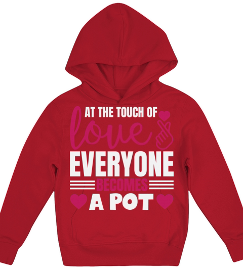 At The Touch Of Love Everyone Becomes A Poet Kids Hoodie