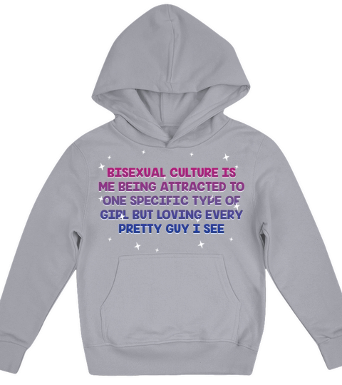 Bisexual Is Being Attracted Bi LGBTQ Bi Pride Kids Hoodie