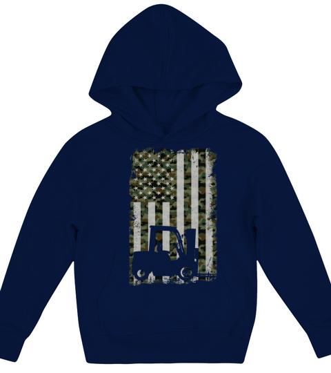 Certified Forklift Truck Operator Kids Hoodie
