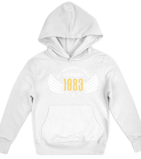 Classic 1983 wings Kids Hoodie