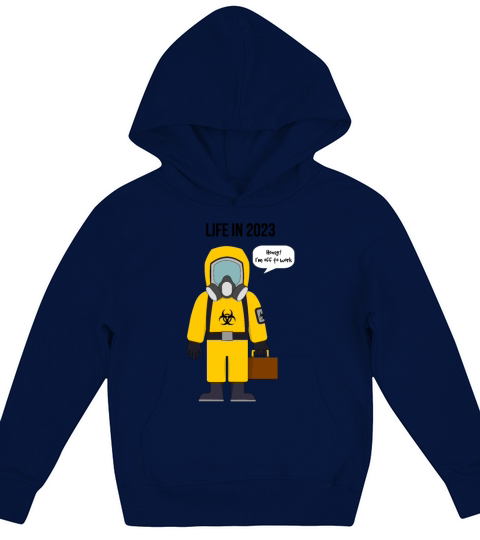 Going to work in 2023 Kids Hoodie