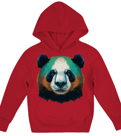 Panda Lover Gift Kids Hoodie