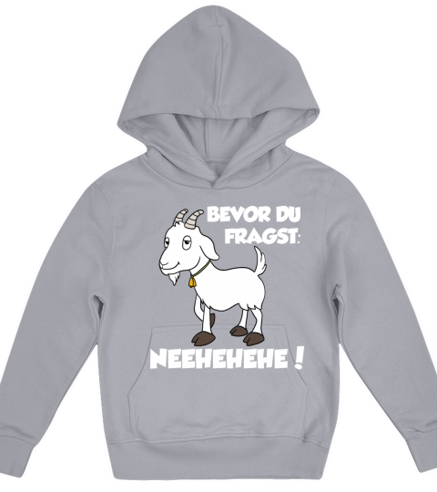 Sheep Goat German quote Kids Hoodie