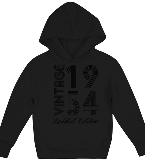 Vintage 1954 Vintage Birthday Retro Vintage Kids Hoodie