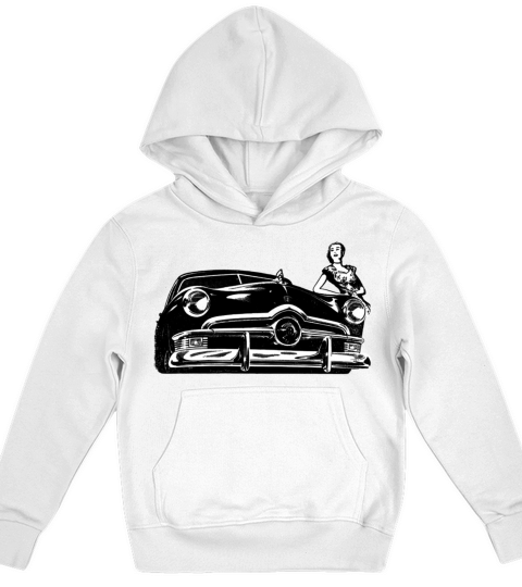 Vintage Oldtimer Kids Hoodie