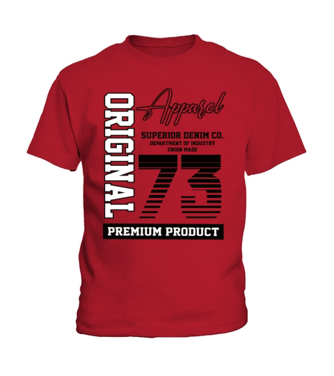 1973 Vintage Birthday Vintage Gift Retro Kids T-Shirt