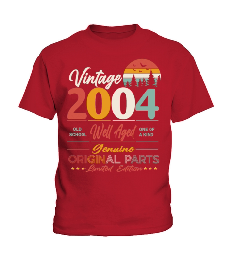 2004 Original vintage vintage retro birthday Kids T-Shirt