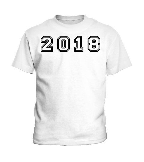 2018 Year Number Kids T-Shirt