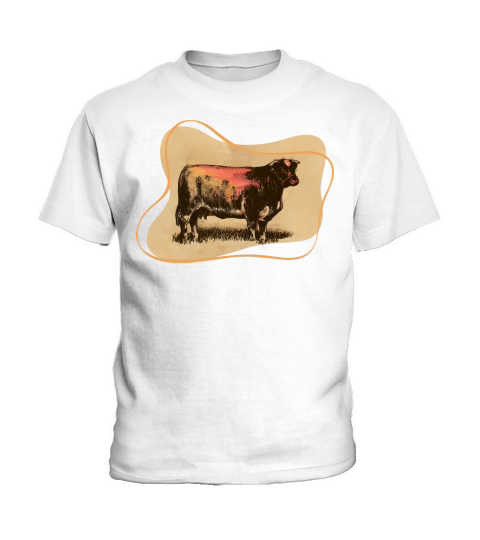 Hereford cattle Kids T-Shirt