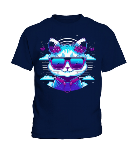 Kawaii Kitty Kids T-Shirt
