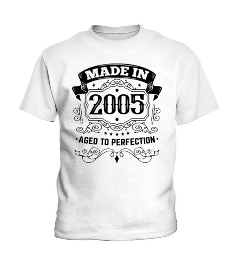 Made in 2005 vintage birthday Kids T-Shirt