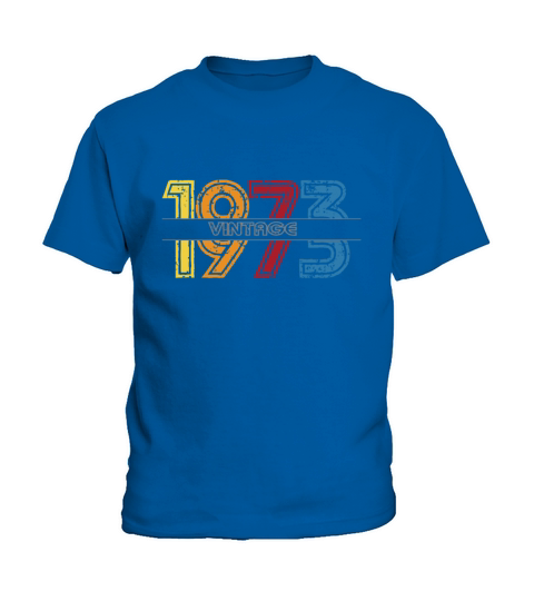 Vintage 1973 men women birthday Kids T-Shirt
