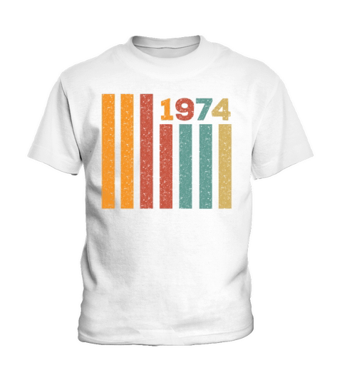 Vintage 1974 men women Kids T-Shirt