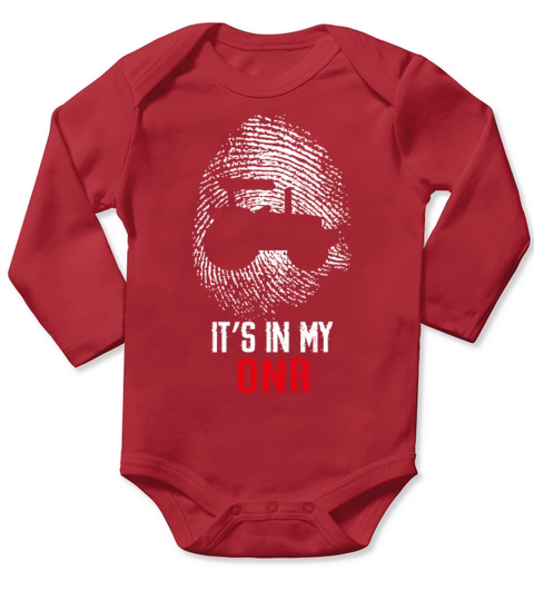 Farming Farmer Vintage Tractor Long Sleeve Baby One-Piece
