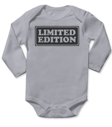 Limited Edition - Slogan - Special - Unique Long Sleeve Baby One-Piece