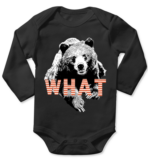 WHAT Long Sleeve Baby One-Piece