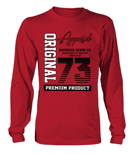 1973 Vintage Birthday Vintage Gift Retro Long sleeved Unisex