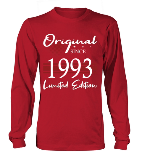 30th birthday vintage 1993 original since 1993 Long sleeved Unisex