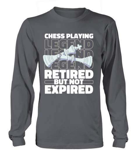 Chess Retired Long sleeved Unisex