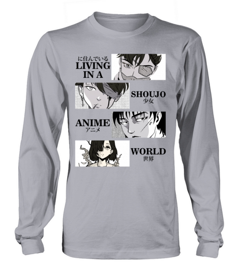 Cute Japanese Shoujo Anime Romance Manga Long sleeved Unisex