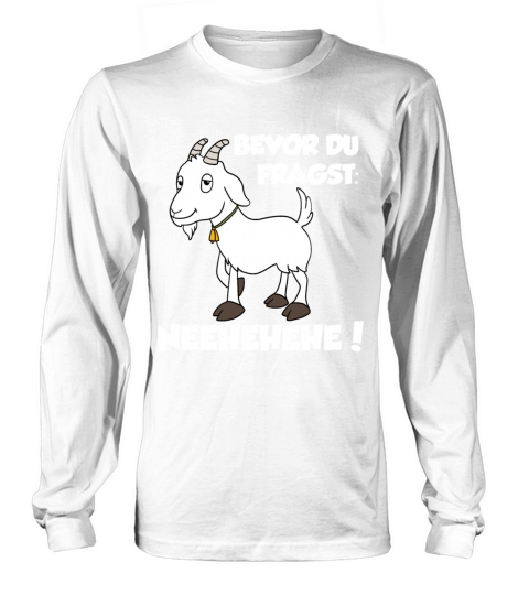 Sheep Goat German quote Long sleeved Unisex