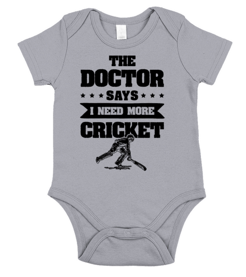 cricket docktor Short Sleeve Baby One-Piece