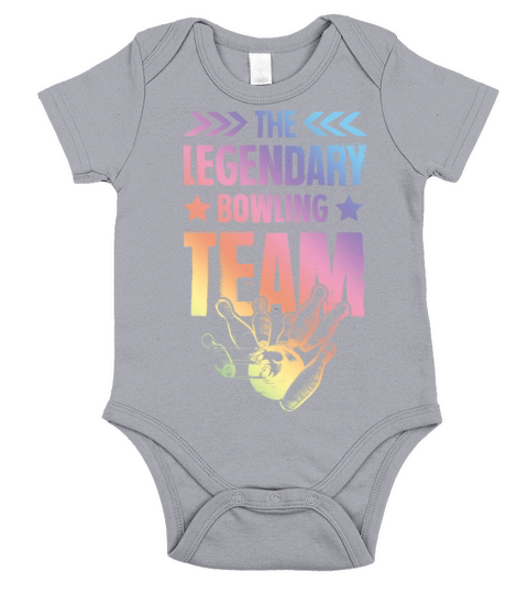 Legendary Bowling Team Short Sleeve Baby One-Piece