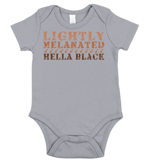 Melanin Proud Black Pride Black History Month Short Sleeve Baby One-Piece