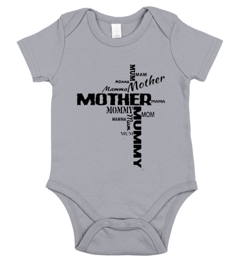 mother Short Sleeve Baby One-Piece