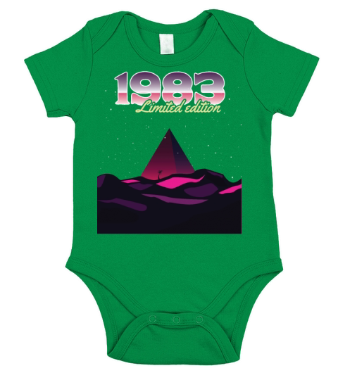 SW 1983 pyramid limited edition Short Sleeve Baby One-Piece