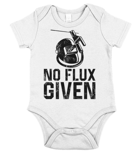 Welder Welding Pun Vintage No Flux Short Sleeve Baby One-Piece