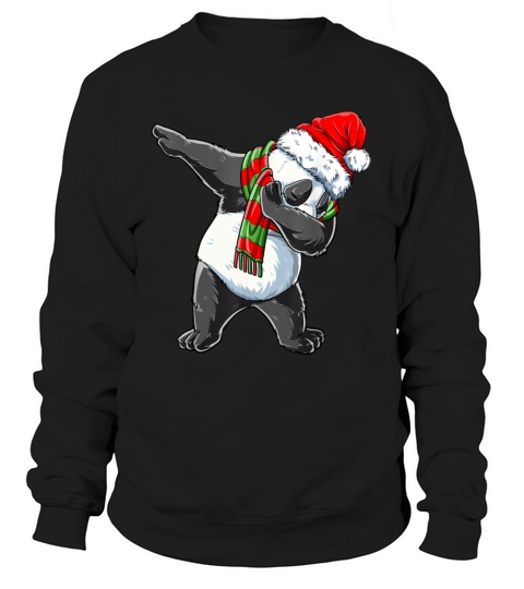 Dabbing Panda Santa Christmas Kids Boys Men Xmas B Sweatshirt Unisex