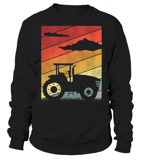 Farming Farmer Retro Vintage Sweatshirt Unisex