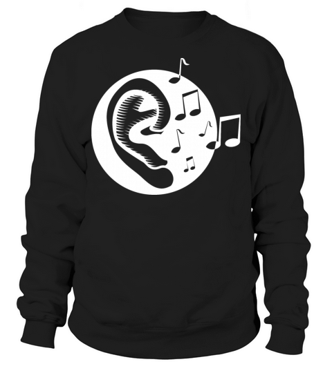 Listening To Music T shirt design for Song lover Sweatshirt Unisex