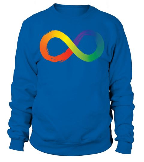 Neurodiversity Infinity Spectrum Autism Awareness Sweatshirt Unisex