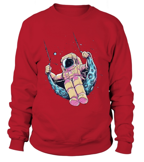 swinging spaceman Sweatshirt Unisex