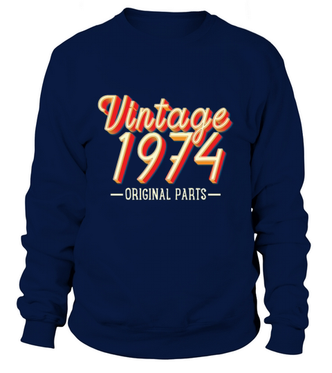 Vintage 1974 Sweatshirt Unisex