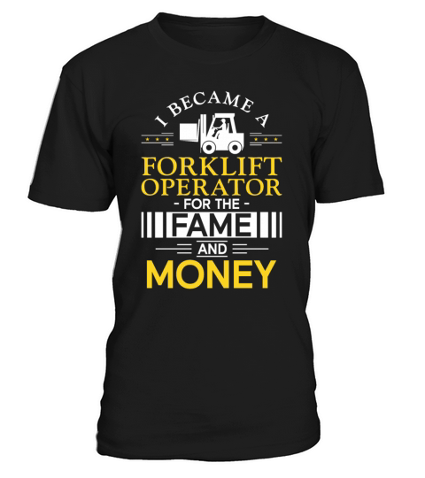Certified Forklift Truck Operator T-Shirt Unisex