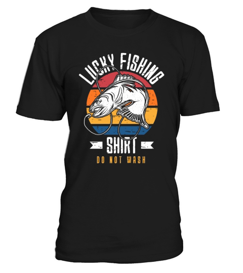 Lucky Fishing Shirt for Fish Hunter and Fisherman T-Shirt Unisex