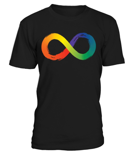 Neurodiversity Infinity Spectrum Autism Awareness T-Shirt Unisex
