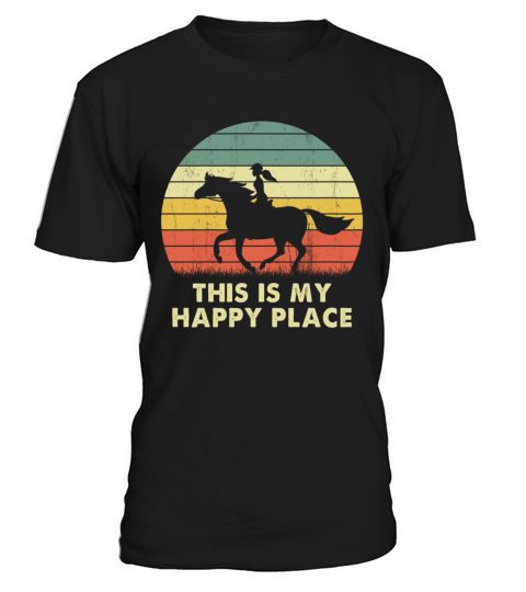 This Is My Happy Place Vintage Cowgirl Texas Ranch T-Shirt Unisex