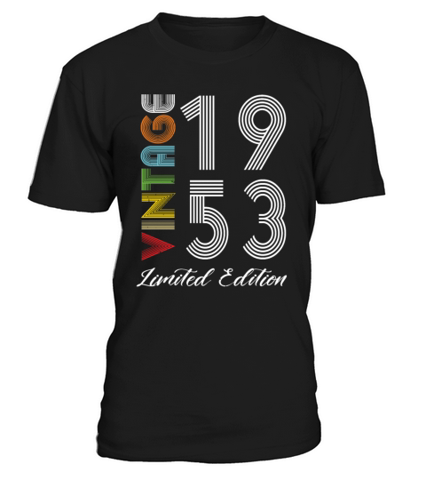 Vintage 1953 Vintage Birthday Retro Vintage T-Shirt Unisex