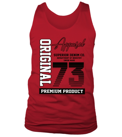 1973 Vintage Birthday Vintage Gift Retro Tank Top Unisex