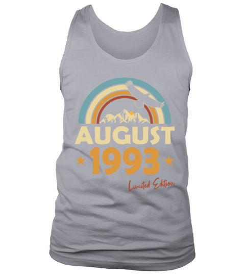 30th birthday vintage august 1993 limited edition Tank Top Unisex