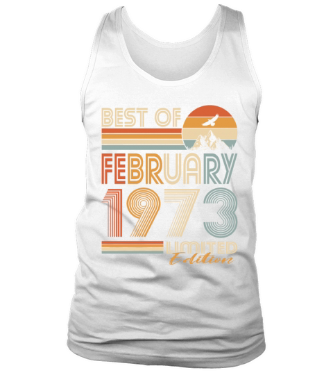 50th birthday vintage 1973 best of 1973 Tank Top Unisex