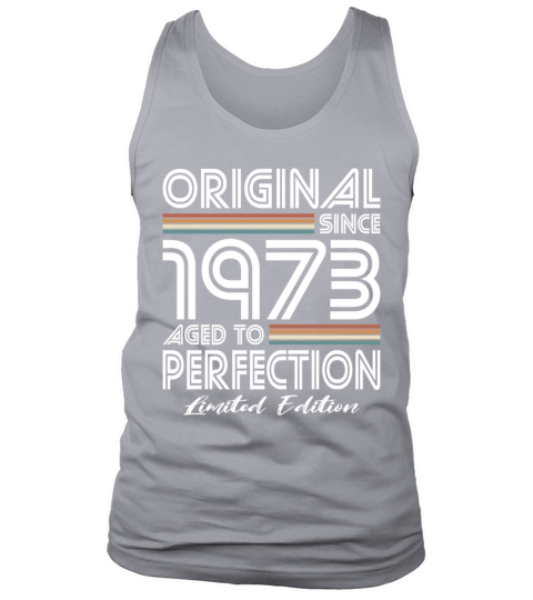 50th birthday vintage 1973 original since 1973 Tank Top Unisex